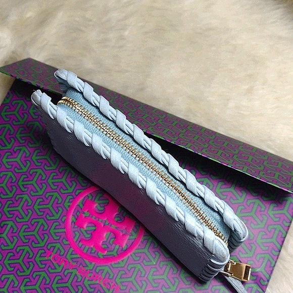 Tory Burch Marion whipstitch keychain coin wallet - Picture 10 of 13